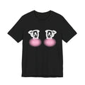 Kawaii Blushing Anime Eyes T-Shirt | Cute Face Tee