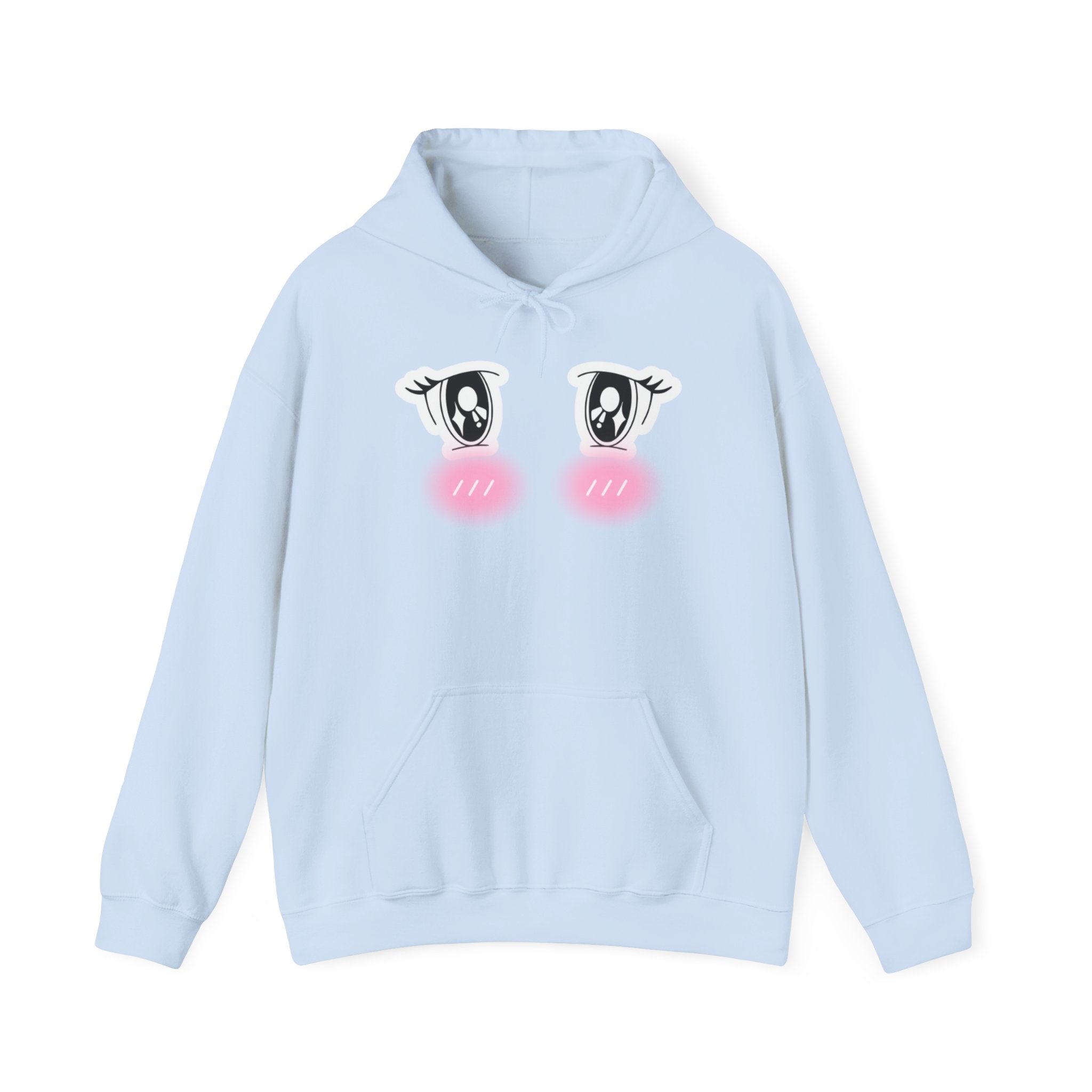Blushing anime eyes UwU Sweatshirt