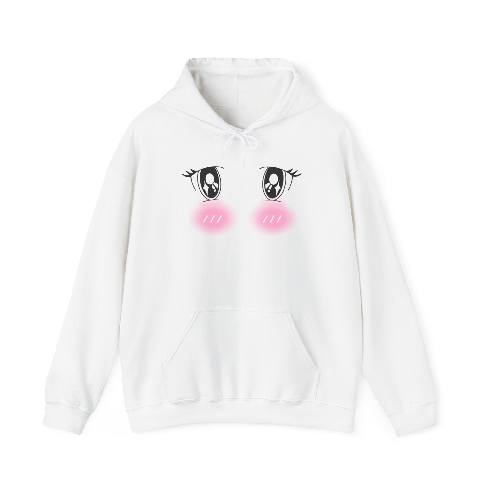 Blushing anime eyes UwU Sweatshirt