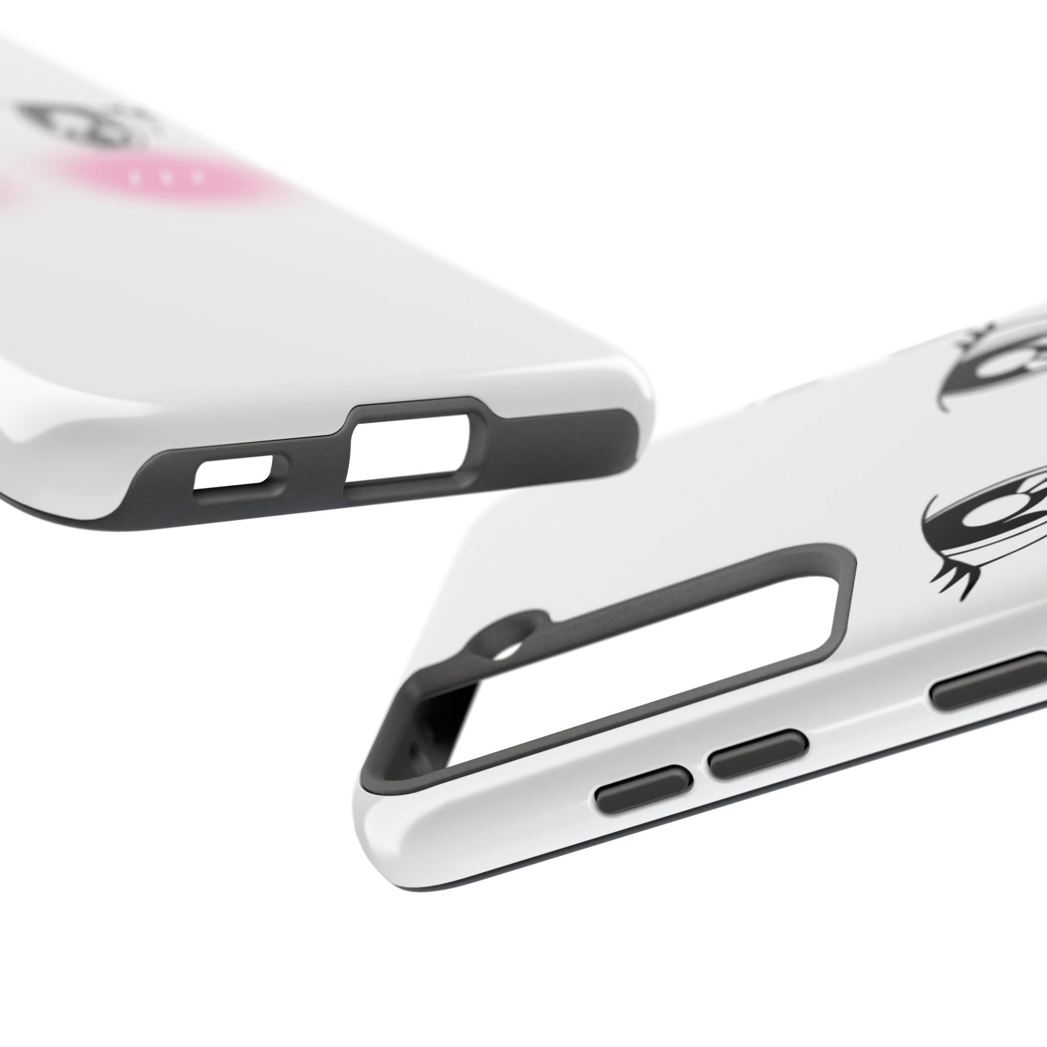 Kawaii Blushing Eyes Phone Case | Tough Phone Case